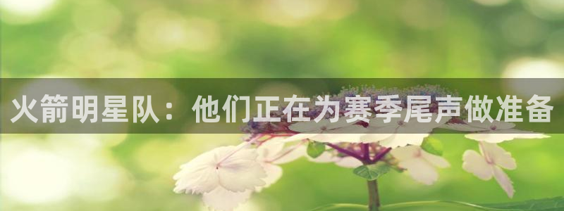 黑白直体育直播：火箭明星队：他们正在为赛季尾声做准备